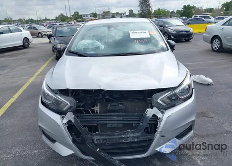 2021 Nissan Versa S Xtronic Cvt из США, поврежденный, VIN 3N1CN8DV7ML807341